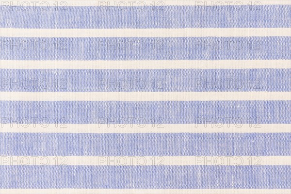 Texture linen cloth with white stripes