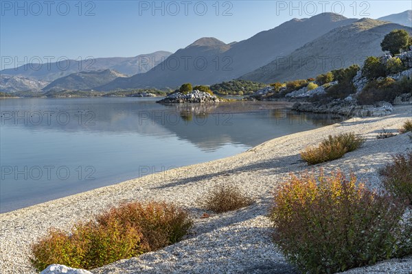 Lake Scutari beach near the village of Donji Murici