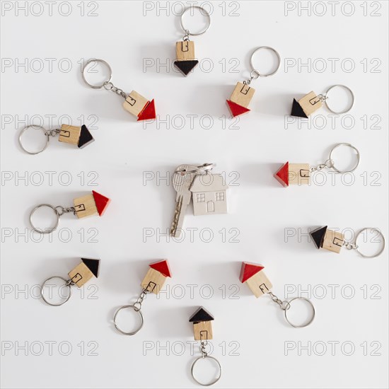 House keys small figurines