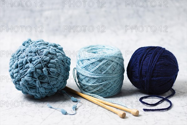 Knitting wool collection