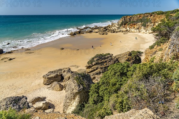 The Calas de Roche beach coves near Conil de la Frontera