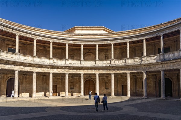 Courtyard of the Palace of Charles V