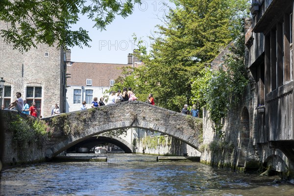 Boniface Bridge and between medieval buildings