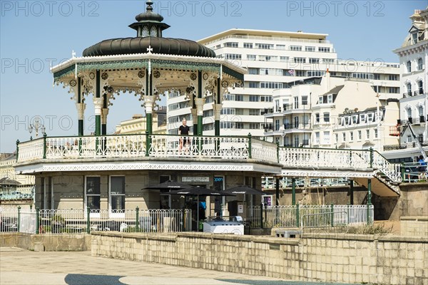 Beach pavilion on the Brighton seafront