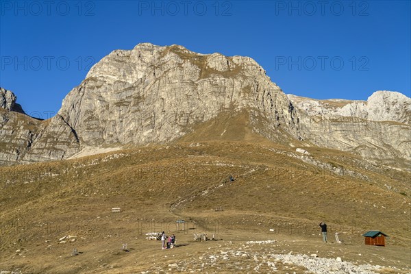 Mountain landscape at Sedlo Pass