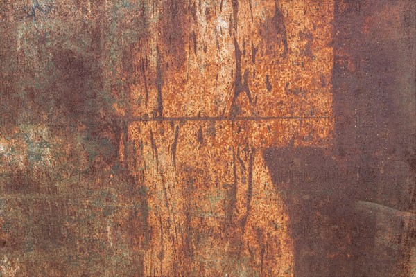 Abstract rusty metallic wallpaper