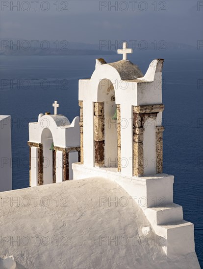 White belfry of Chapel of St John the Baptist