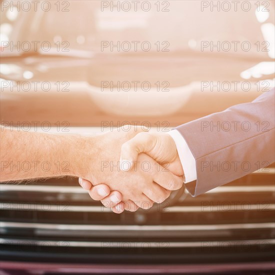 Handshake car dealership