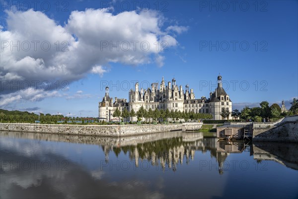Chambord Castle in the Loire Valley