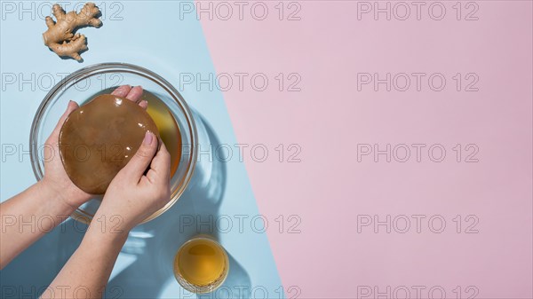 Composition with delicious fermented drinks