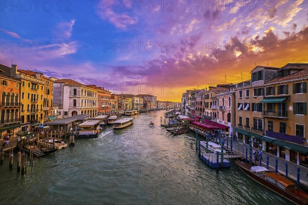 Sunset view of Grand Canal