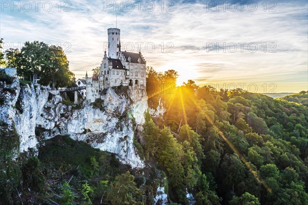 Lichtenstein Castle in the Swabian Alb