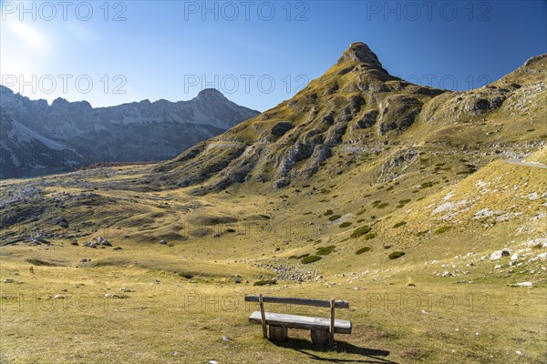 Bench in Durmitor National Park