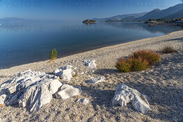 Lake Scutari beach near the village of Donji Murici