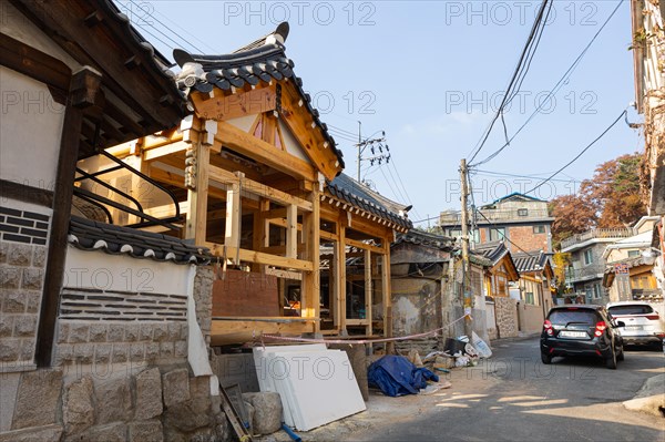 Restoration of an old traditional house