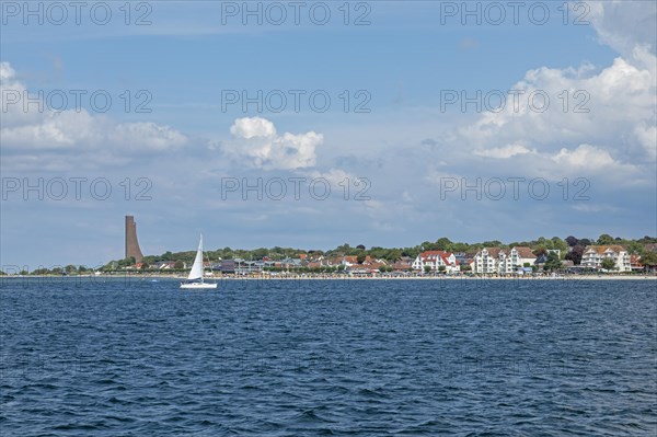 Sailing boat off Laboe