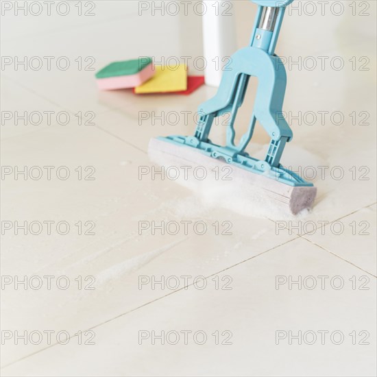 Cleaning concept with mop