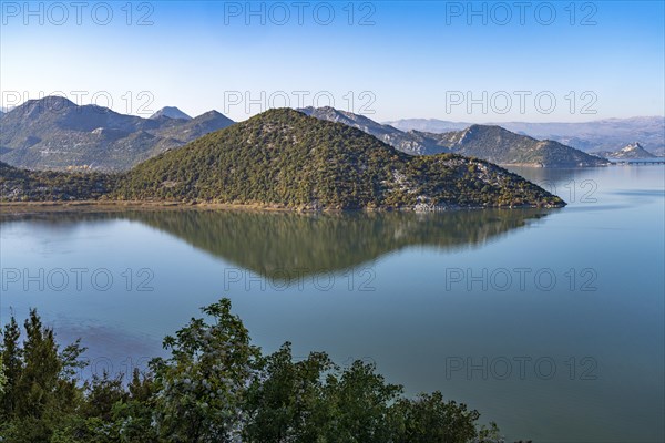 View over Lake Scutari