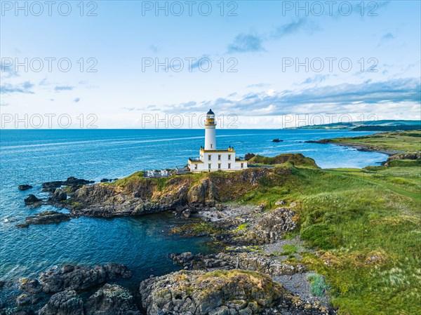 Turnberry Lighthouse from a drone