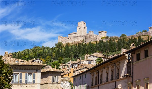 View of The Fortress Rocca Maggiore