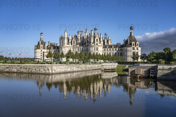 Chambord Castle in the Loire Valley