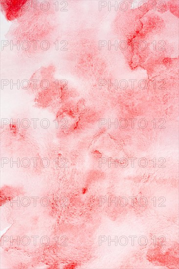 Abstract pastel red aquarelle background