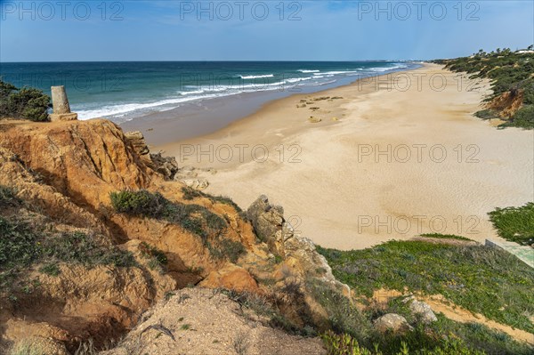 The Calas de Roche beach coves near Conil de la Frontera