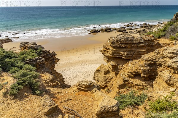 The Calas de Roche beach coves near Conil de la Frontera