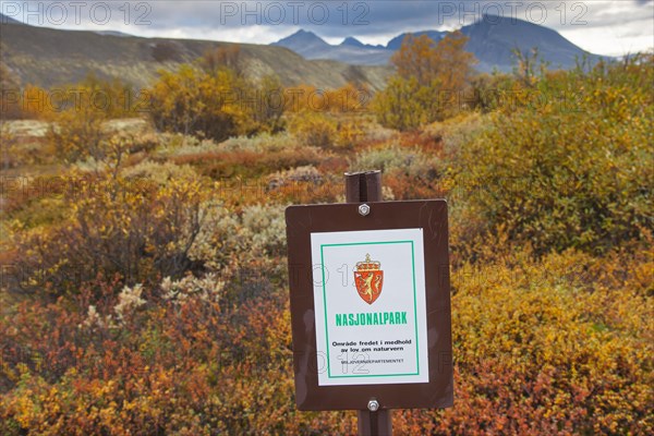 Sign at Doraldalen