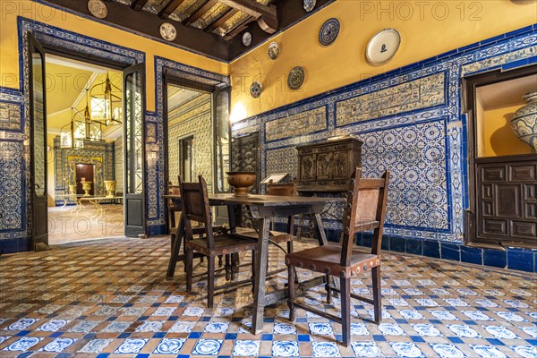 Interior of the Palace and Museum Palacio de la Condesa de Lebrija in Seville