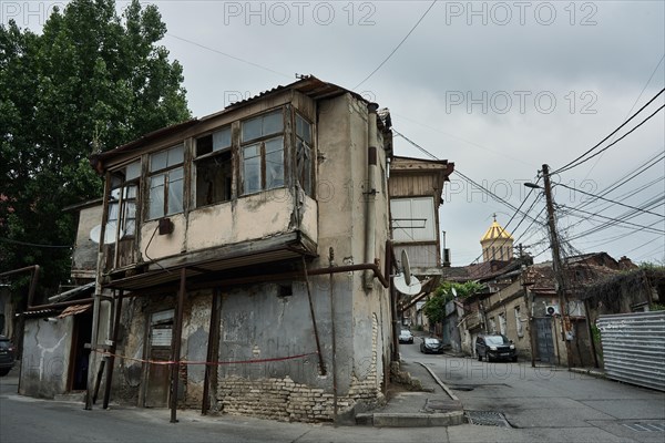 Decaying old buildings