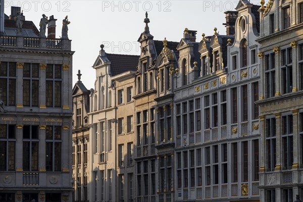 Facade with golden decorations