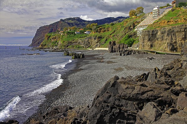 Kieselsteinstrand