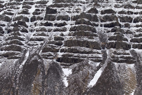 Talus cones and scree