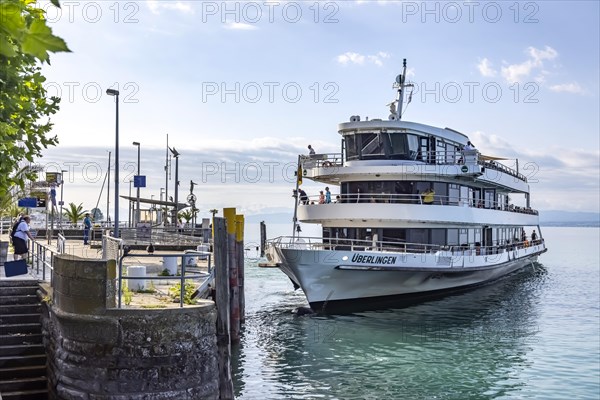 Town view of Meersburg on Lake Constance