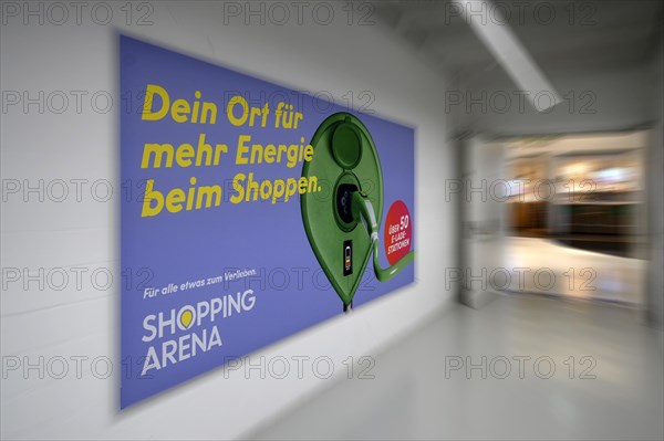Advertising poster E-charging stations