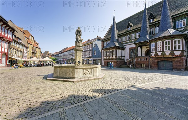 Market Square with Eulenspiegel Fountain