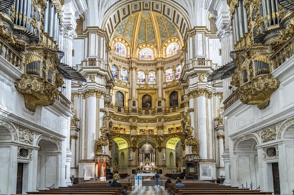 Interior of the Cathedral of Santa Maria de la Encarnacion in Granada