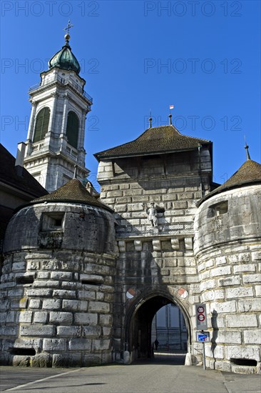 City gate Baseltor with StUrsenturm