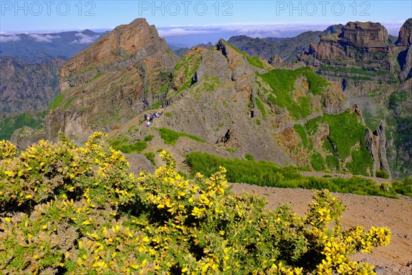 Berge am Pico Arieiro 1818 m