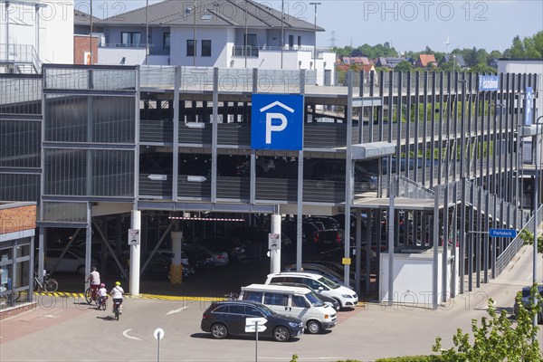 Parking garage at a shopping centre