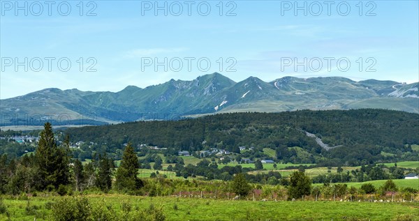 View from the Sancy massif