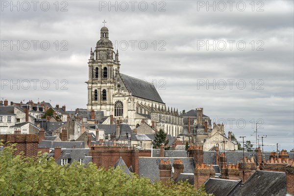 The Roman Catholic Cathedral Saint-Louis in Blois