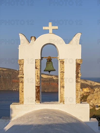 White belfry of Chapel of St John the Baptist