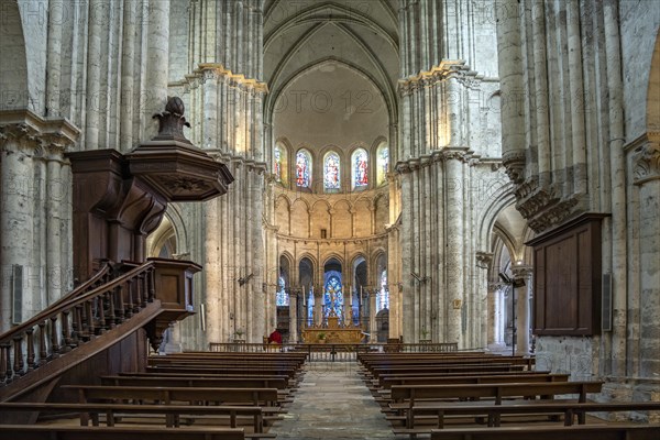 Interior of the Church of Saint-Nicolas