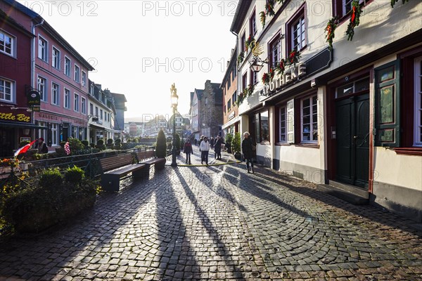 Shopping street in Bad Muenstereifel