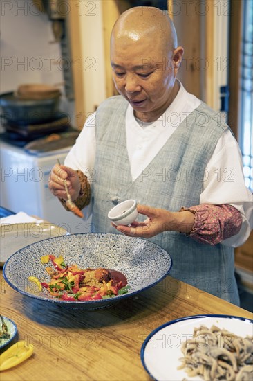 Netflix star cooking nun Jeong Kwan