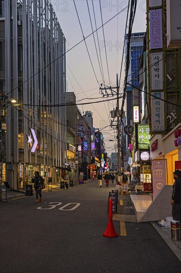 Street with bars