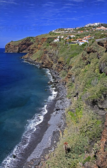 Kieselsteinstrand