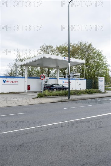 Hydrogen filling station in Duesseldorf